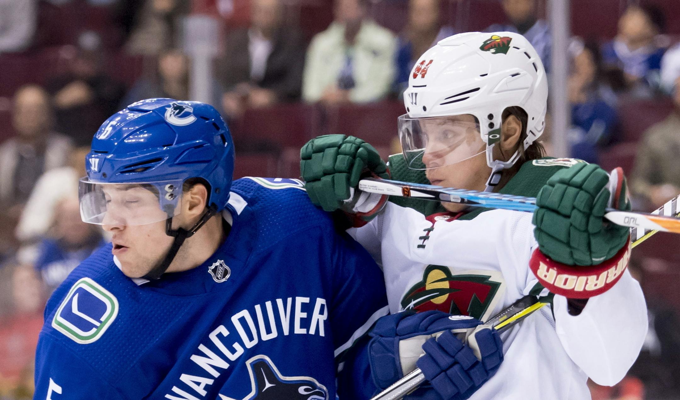 Wild right winger Mikael Granlund tallied an assist in Monday's 5-2 setback in Vancouver, the eighth consecutive game he's managed at least a point — a productive start to the season that's highlighted how integral he's been to the Wild's offense.