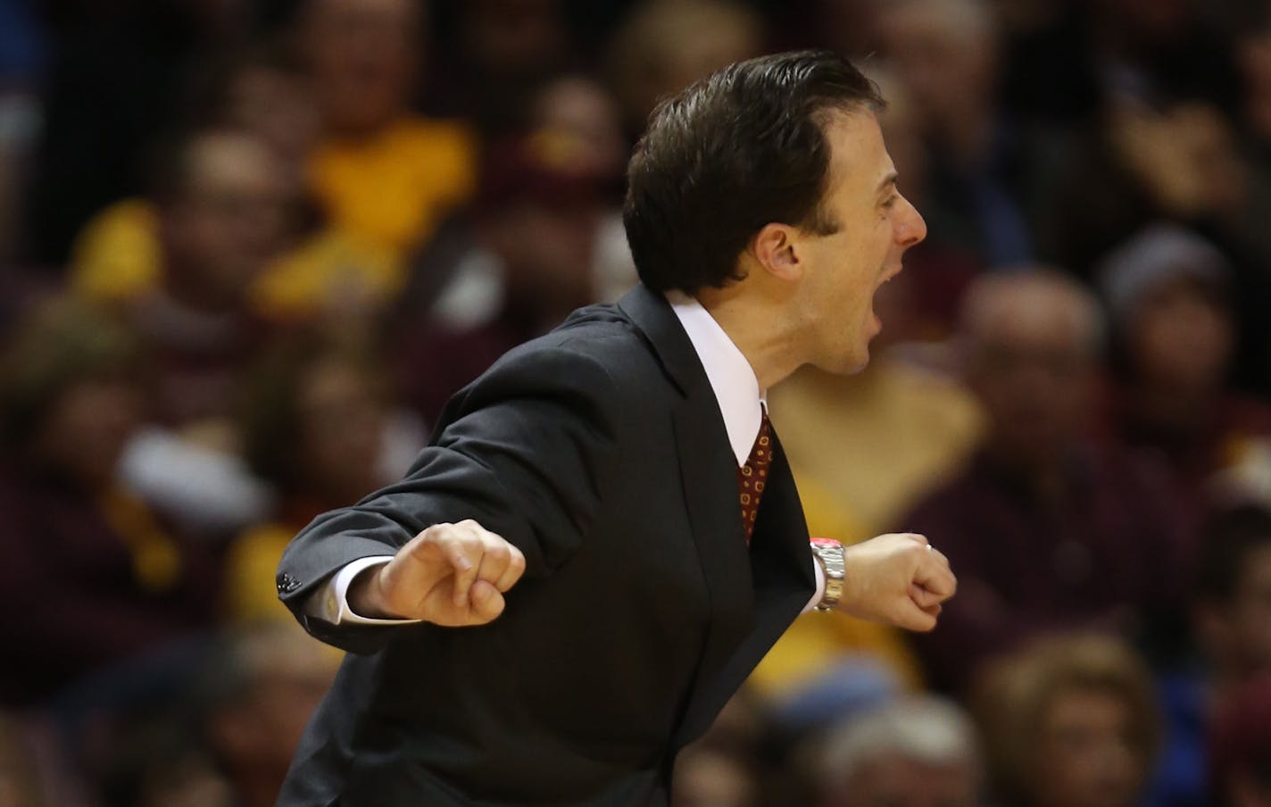 Gophers Head coach Richard Pitino