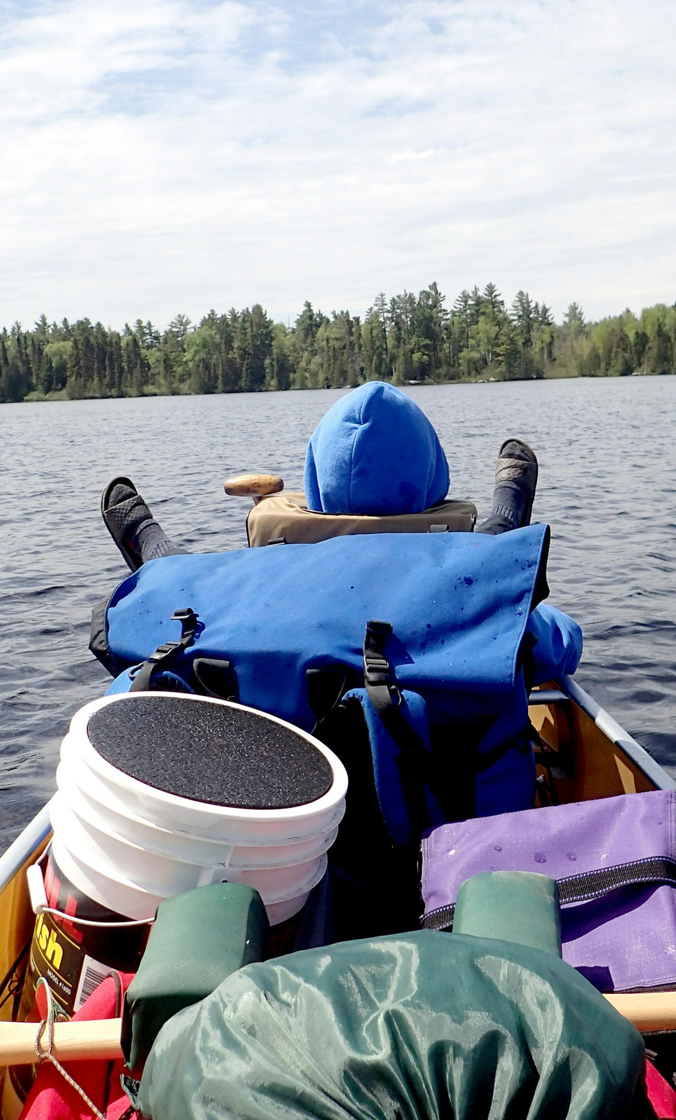 Through the eyes of a 12-year-old, canoe travel in the BWCA isn't a chore to dispatch so you can get where you want to go. It's a joy ride that includes a lot of beaks.