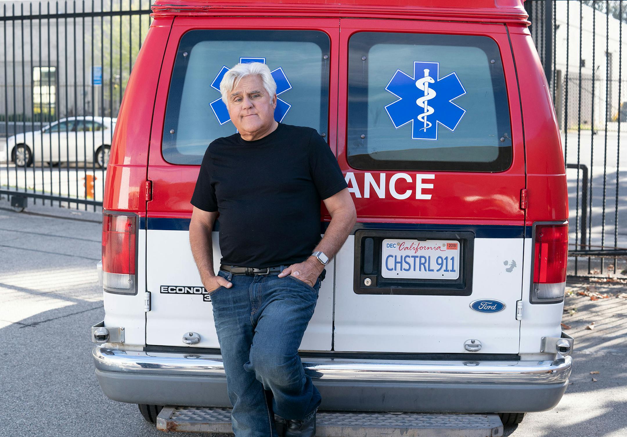 Jay Leno, former host of "The Tonight Show with Jay Leno" and currently hosting "Jay Leno's Garage," is speaking publicly about having high cholesterol and what he’s doing to stay healthy. He's teamed with pharmaceutical company, Amgen, for a website, Choleseterol 911, to educate Americans about this preventable and treatable condition that can lead to heart attack and stroke. (Amgen/TNS) ORG XMIT: 1405620