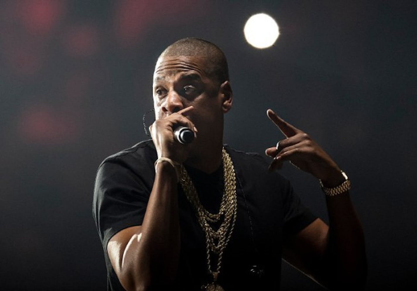 Jay-Z last year at Barclay's Center in Brooklyn, N.Y. / Chad Batka/The New York Times