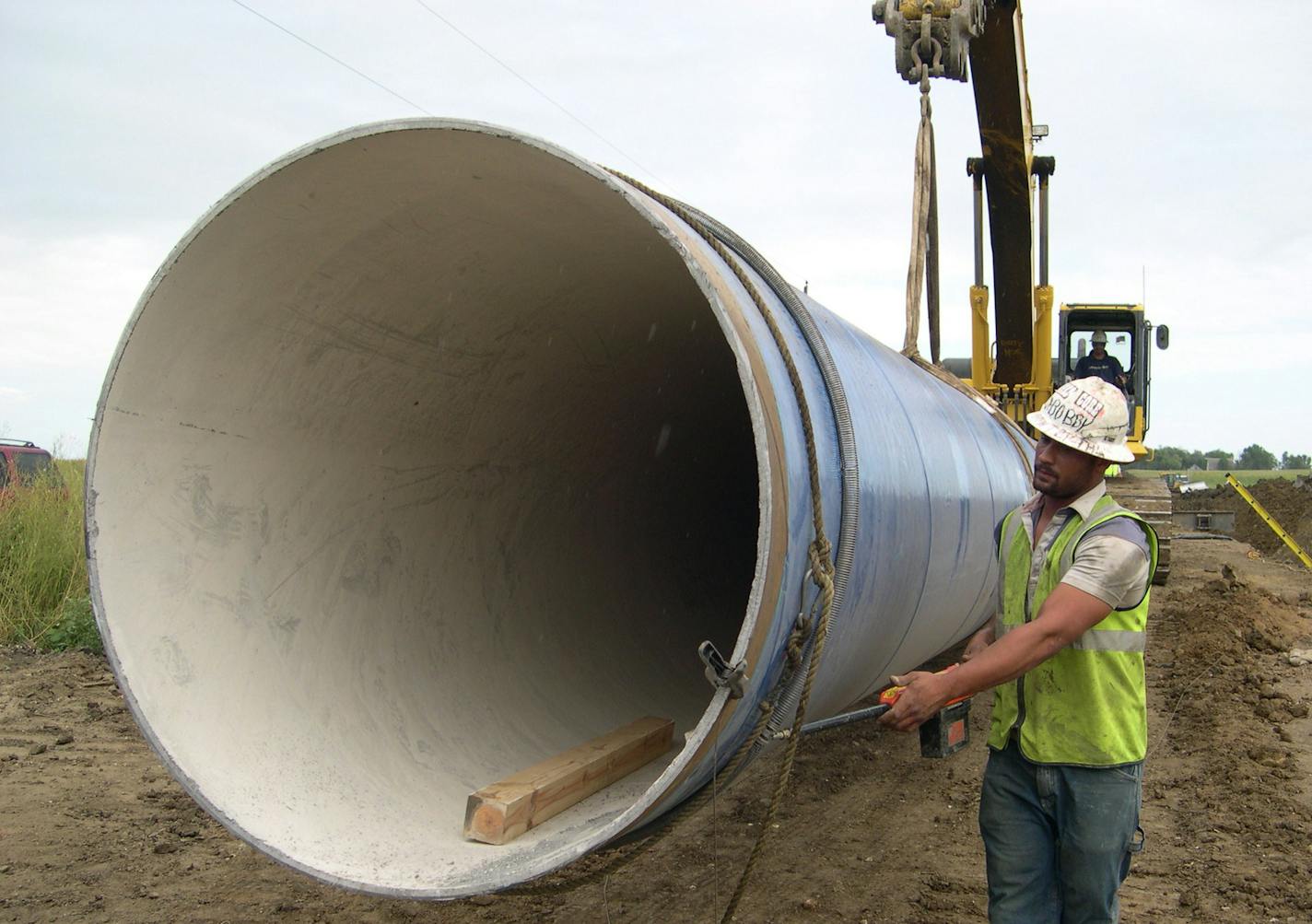 The Lewis & Clark pipeline will bring water from the Missouri River to more than 300,000 residents of southwestern Minnesota, South Dakota and Iowa.