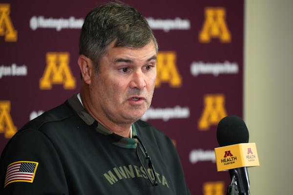 Gophers offensive coordinator Kirk Ciarrocca is a Pennsylvania native who coached at Penn State in 2020 before being fired after that one season.