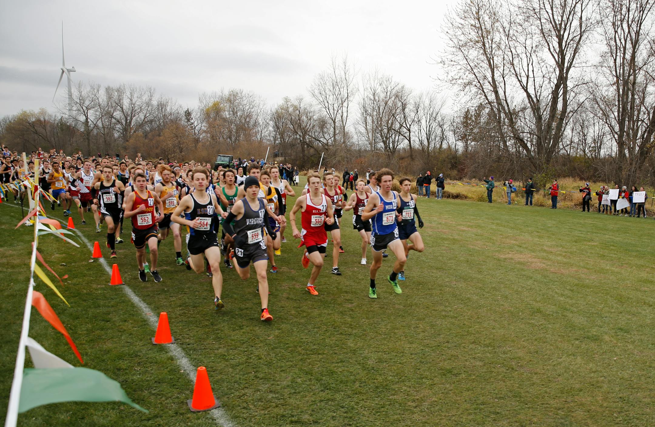 Cross-country is one of five sports, along with golf, tennis, Alpine and Nordic skiing, that do not charge admission at state championship events. Site personnel who handle regular-season and section playoff events in these sports have said they would charge admission if the Minnesota State High School League takes the lead.