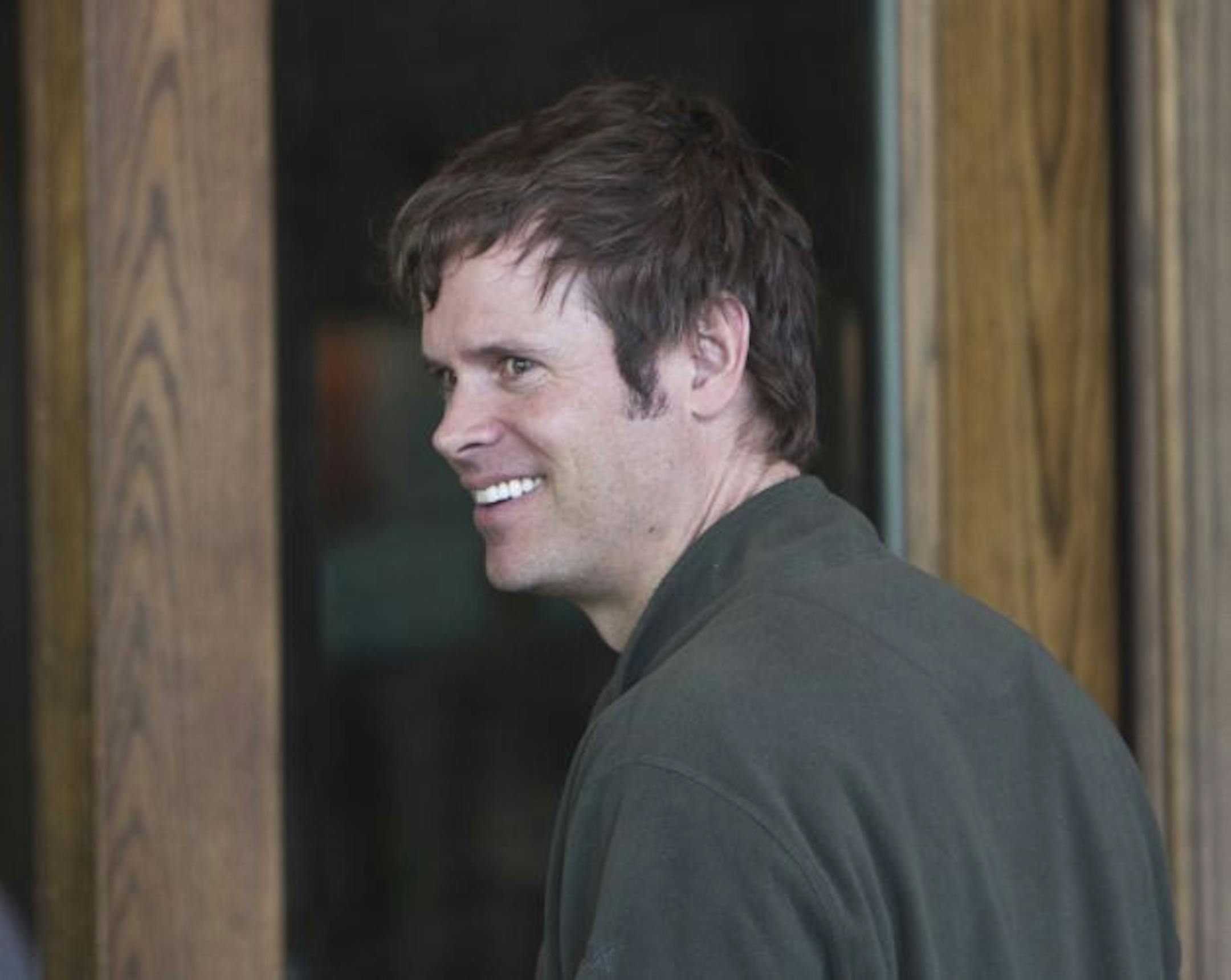 Tim Westergren, Chief Strategy Officer & Founder of Pandora, arrives to the annual Allen & Co. Media conference in Sun Valley, Idaho, Tuesday, July 6, 2010.