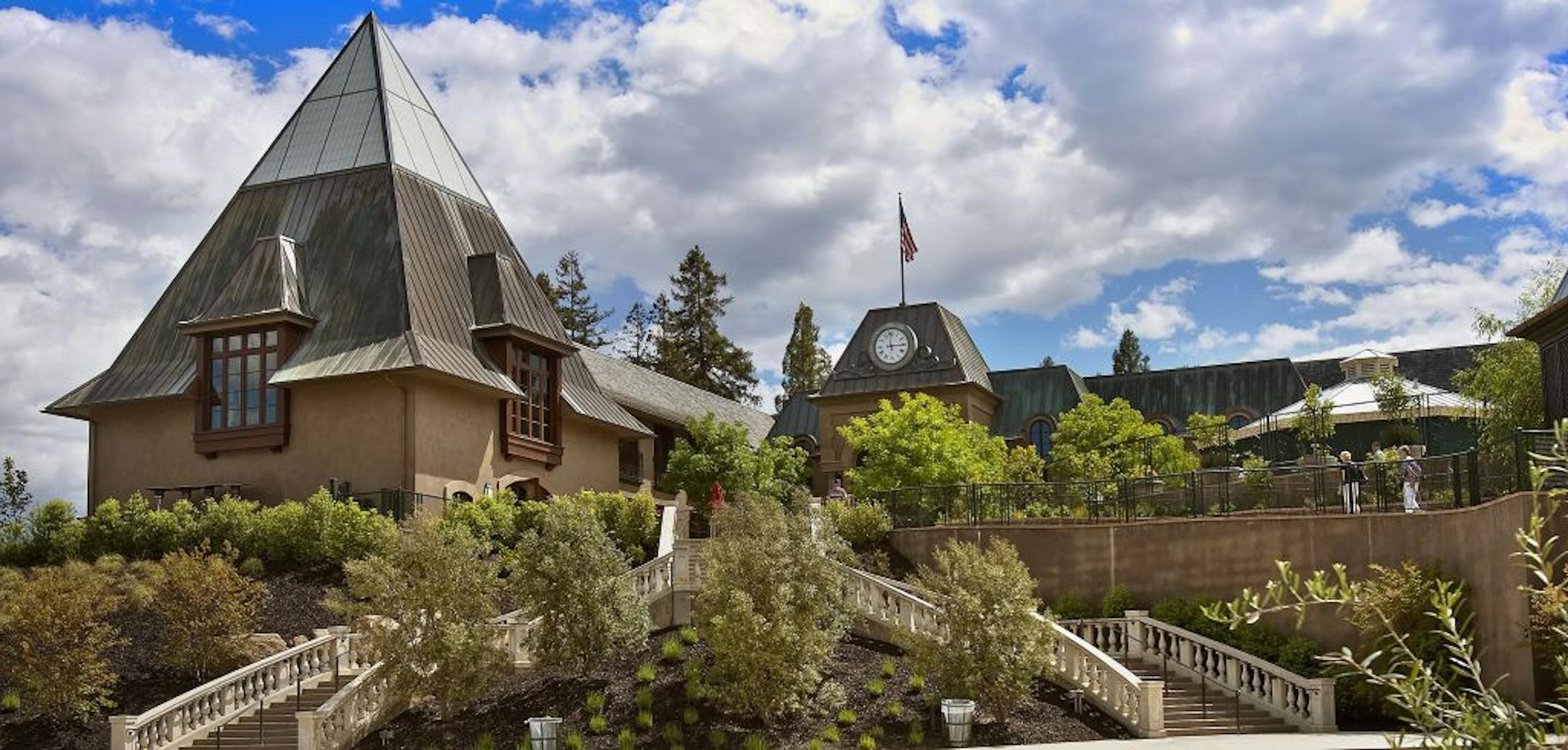 The Francis Ford Coppola Winery in Geyserville, Calif., has built itself as a destination.