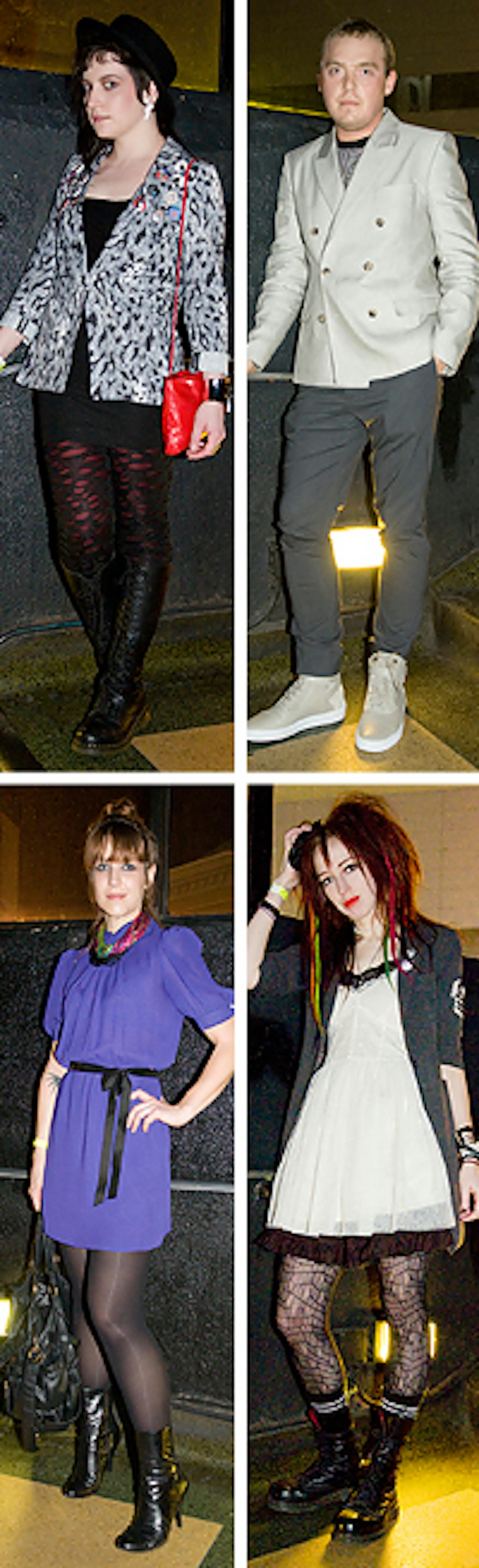 Clockwise from top - Katherine Echols Moore, Andrew Derbentsev, Krista Vosper, Jenna Hartwig Wade