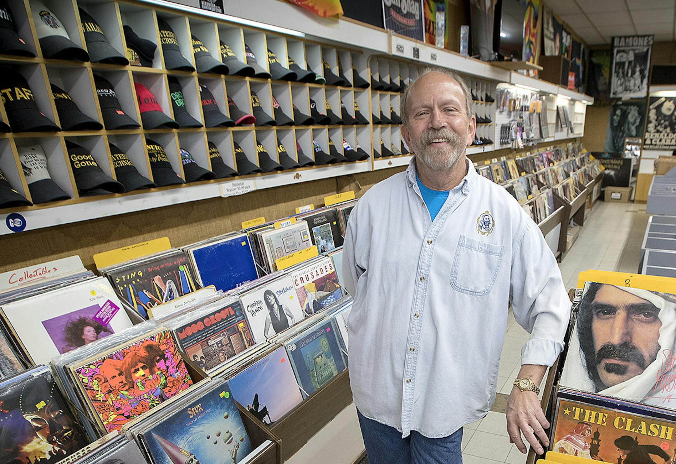 Co-owner Bruce Benson will celebrate the 40th anniversary of Know Name Records on Saturday, concurrent with Record Store Day.