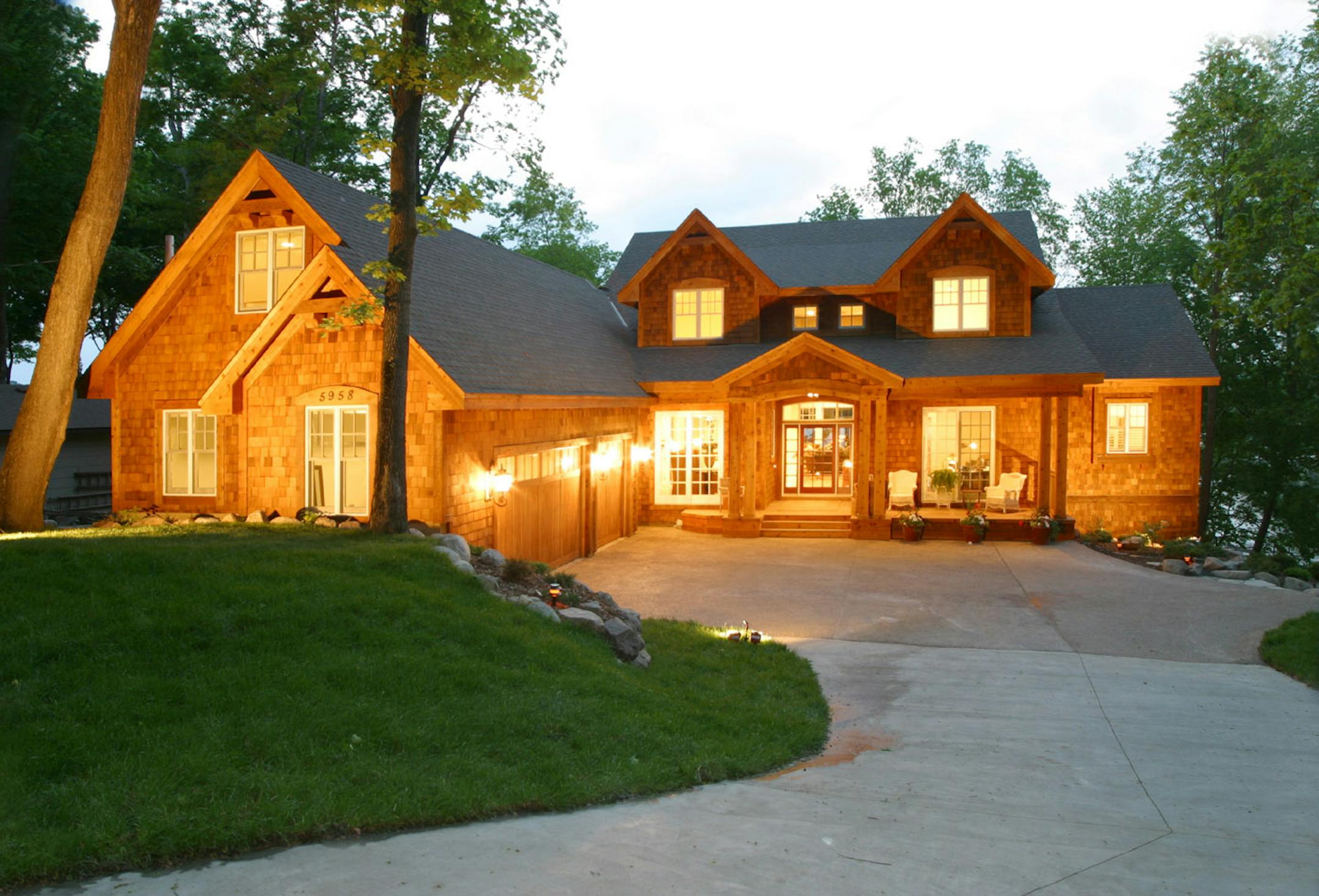 "Parade of Homes" house built by Stonewood Design Build, LLC in Minnetrista.
