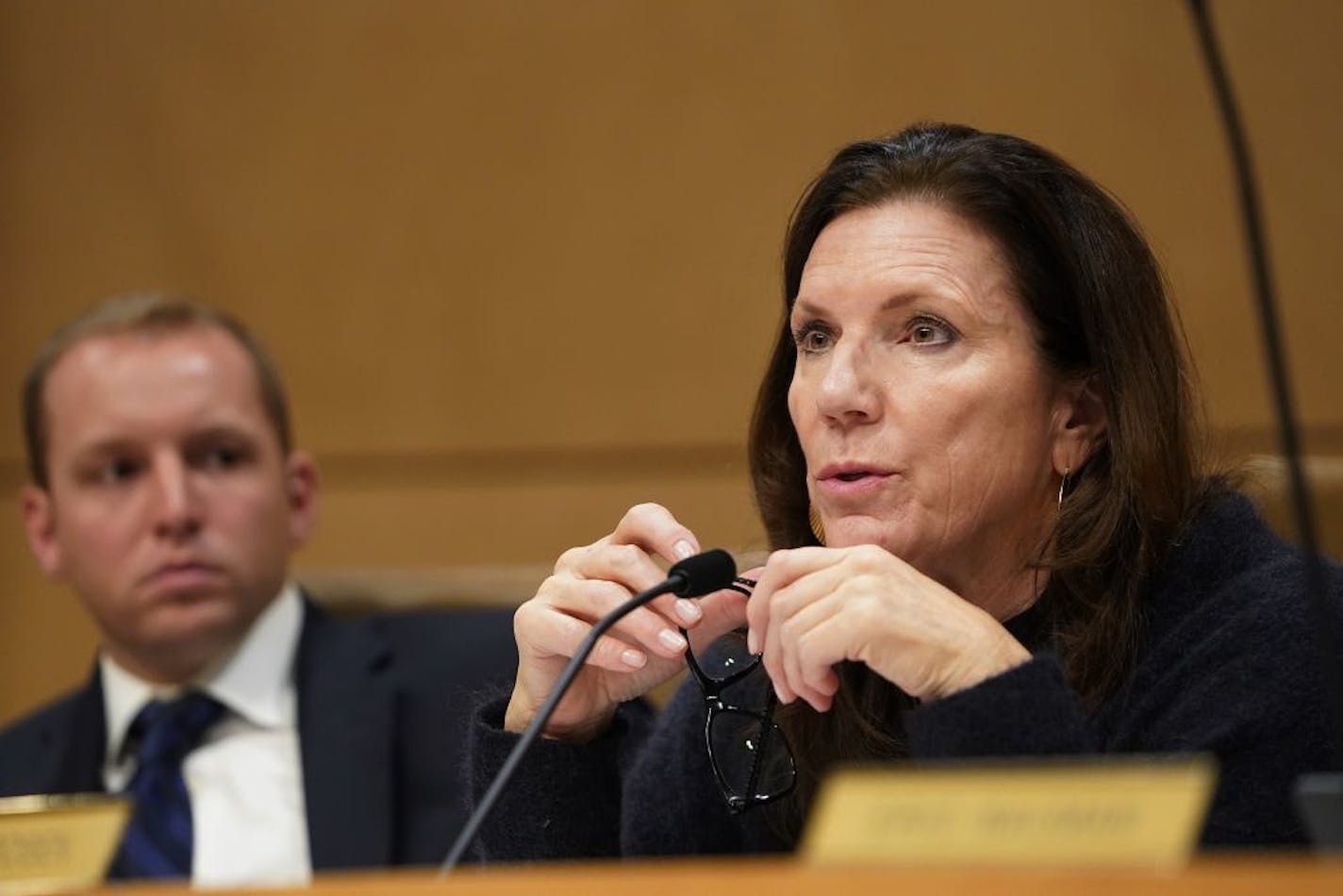 Senator Julie Rosen led a hearing over the leadership atthe Minnesota Department of Human Services (DHS) for its mismanagement of financial contracts, which led to hundreds of violations of state law.