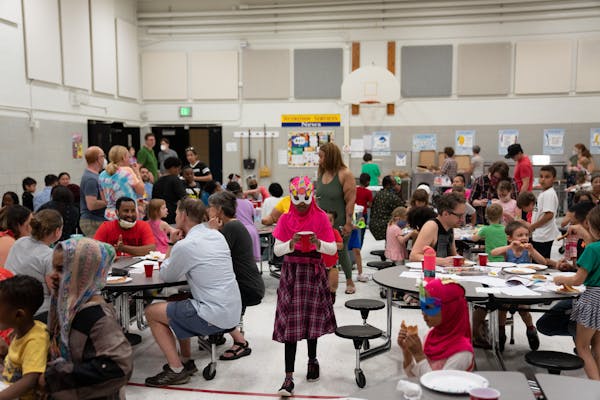 Hamline Elementary in St. Paul held an open house last May, part of its efforts to court families in the neighborhood as it anticipates declining enro