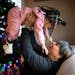 CollegeBound Boost participant Damara Clark with 3-year-old Amary Lockridge, who was born with spina bifida. “Just that little bit helps,” said Cl