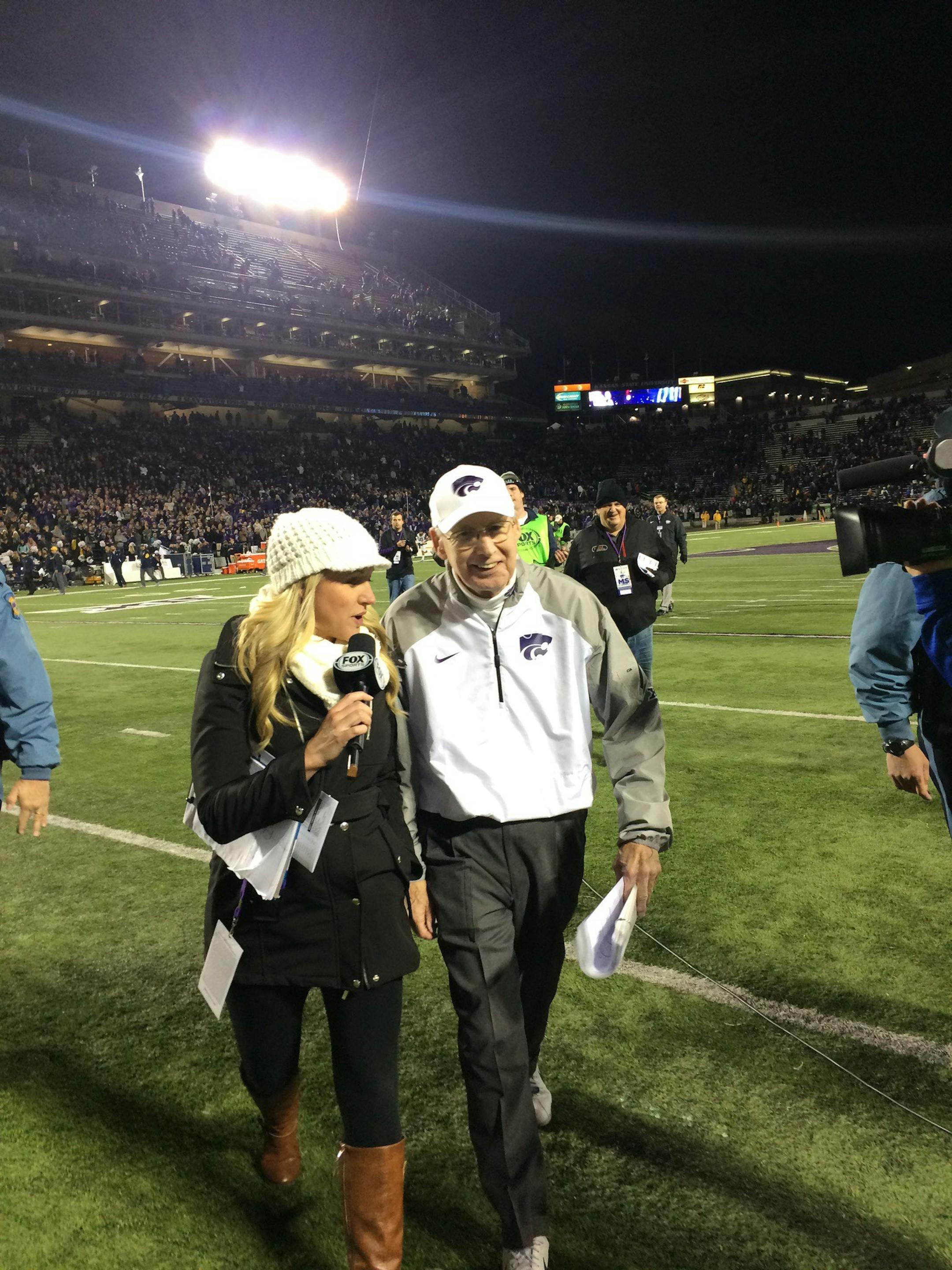 Former Fox Sports reporter Kris Budden says she wore baggy clothes and coats to hide her pregnancy.