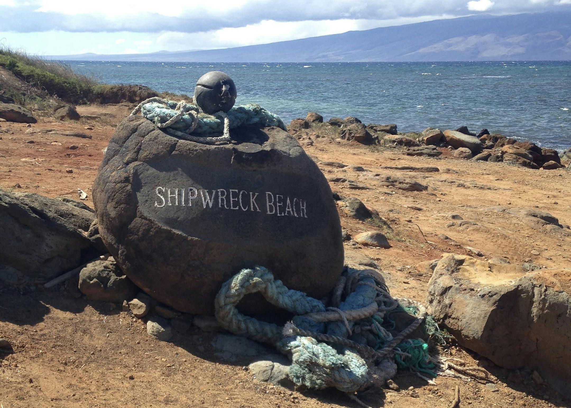 Lanai’s Shipwreck Beach offers interesting sights and hiking trails, including one that leads to ancient petroglyphs.