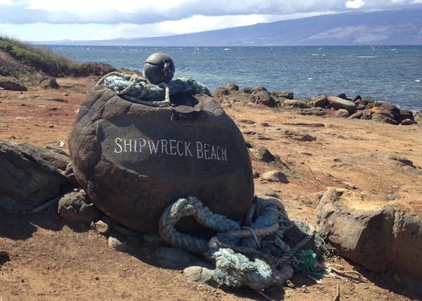Lanai&#x2019;s Shipwreck Beach offers interesting sights and hiking trails, including one that leads to ancient petroglyphs.