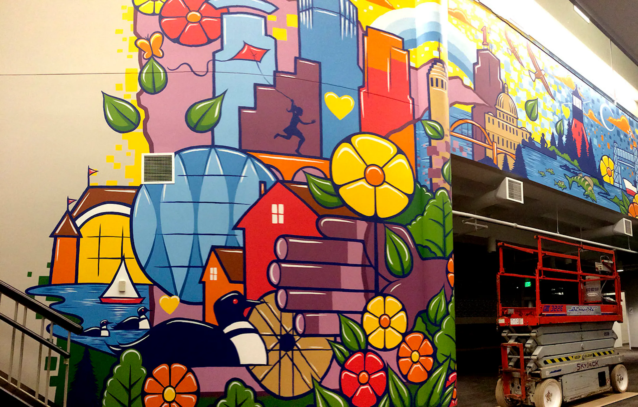You've seen his art all over Minnesota; now meet the real Adam Turman
