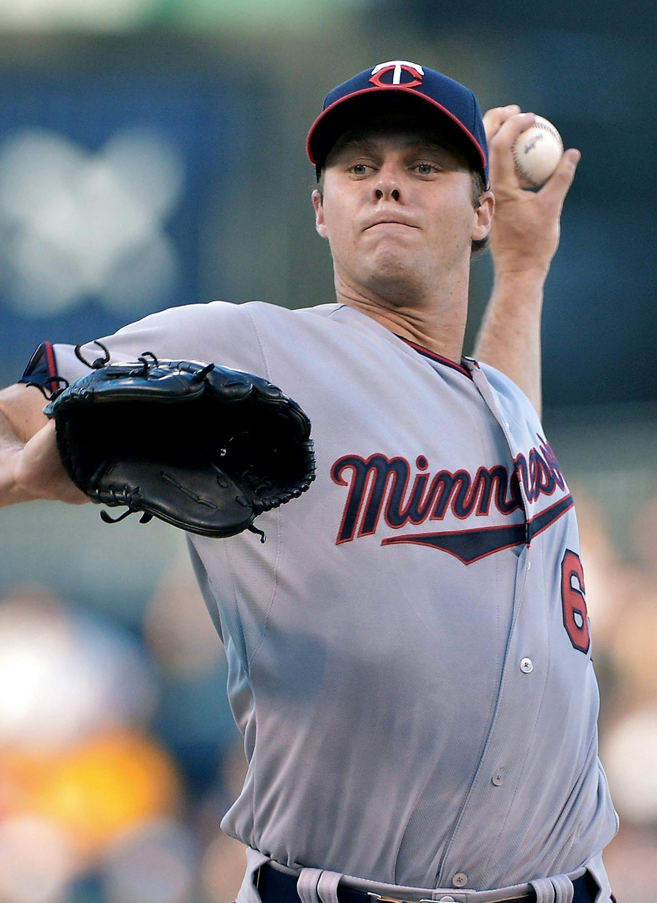 Andrew Albers pitched 8&#x200a;&#x2153; shutout innings in his major league debut.