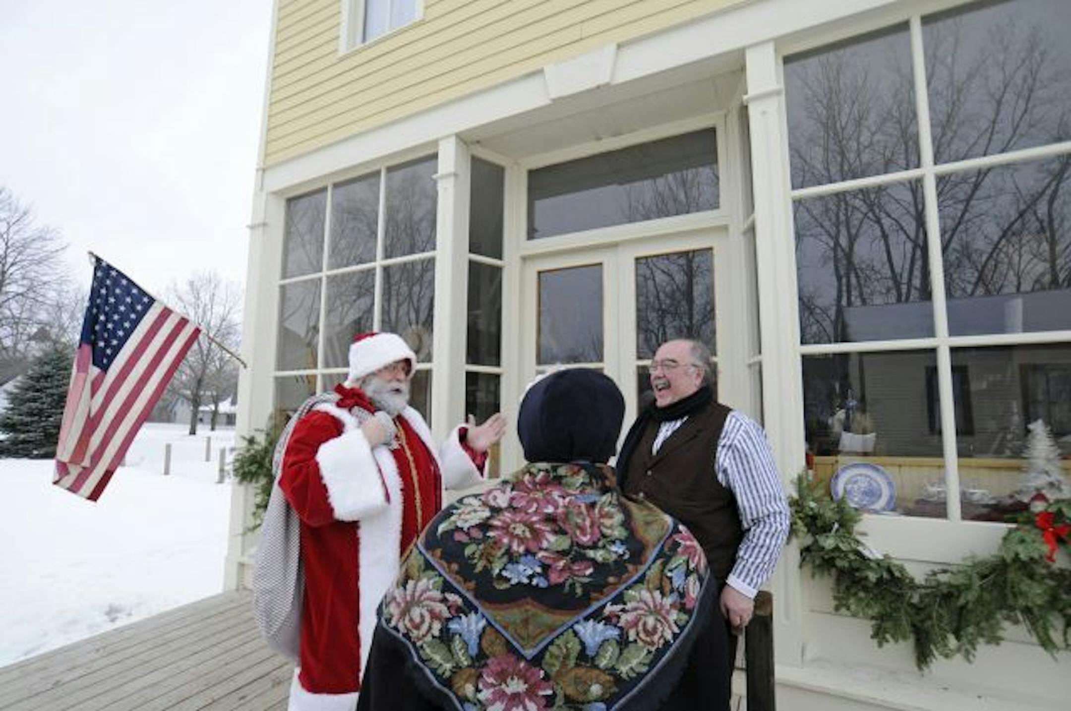 Holiday celebrations bring out crowds for the Christmas season, Valentine's Day and other occasions.