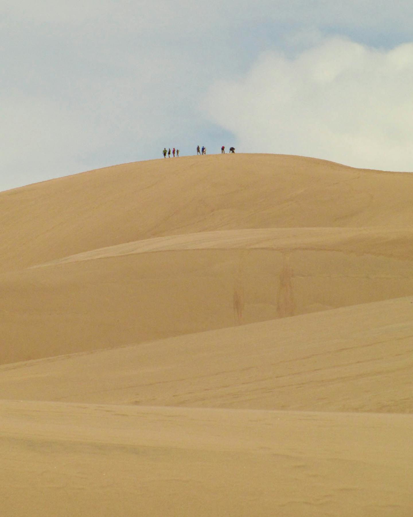 Great Sand Dunes National Park has the tallest sand dunes in North America.