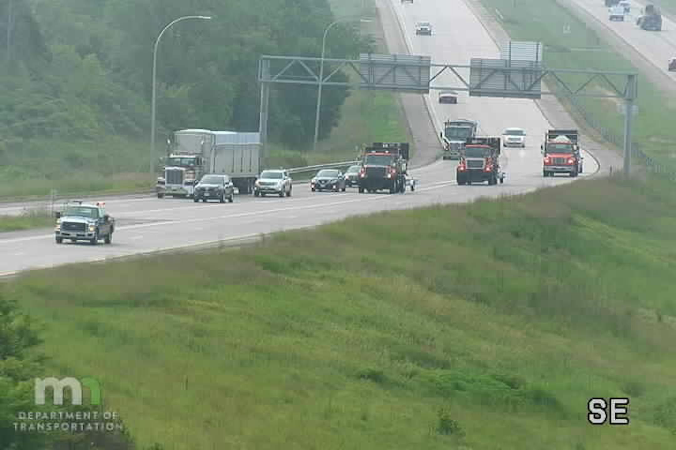 Authorities shut down westbound Hwy. 55 due to a fatal crash Monday morning at Argenta Trail in Inver Grove Heights. Traffic was diverted to northbound Hwy. 52.