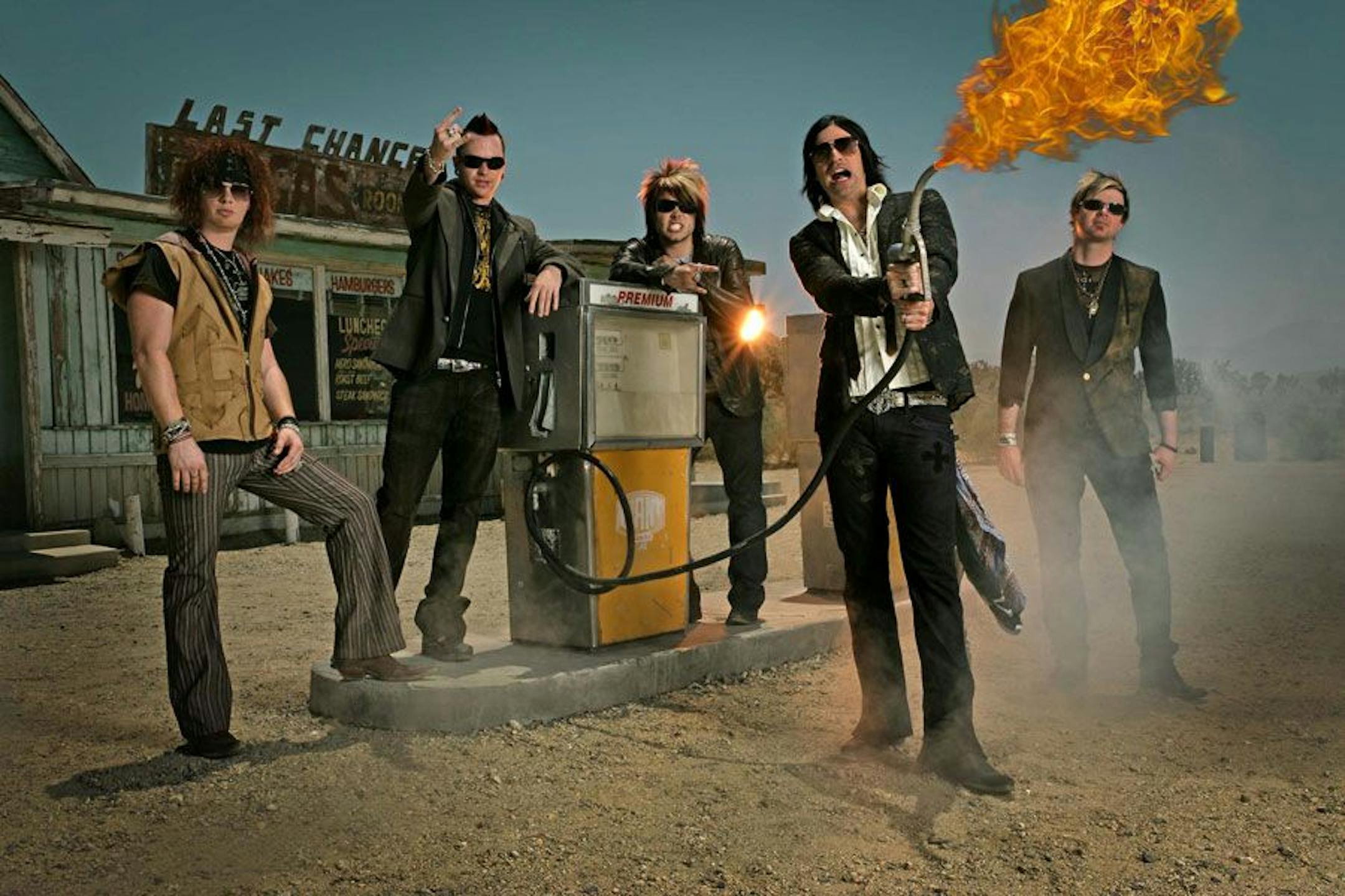 Provided photo; Publicity photo of Hinder