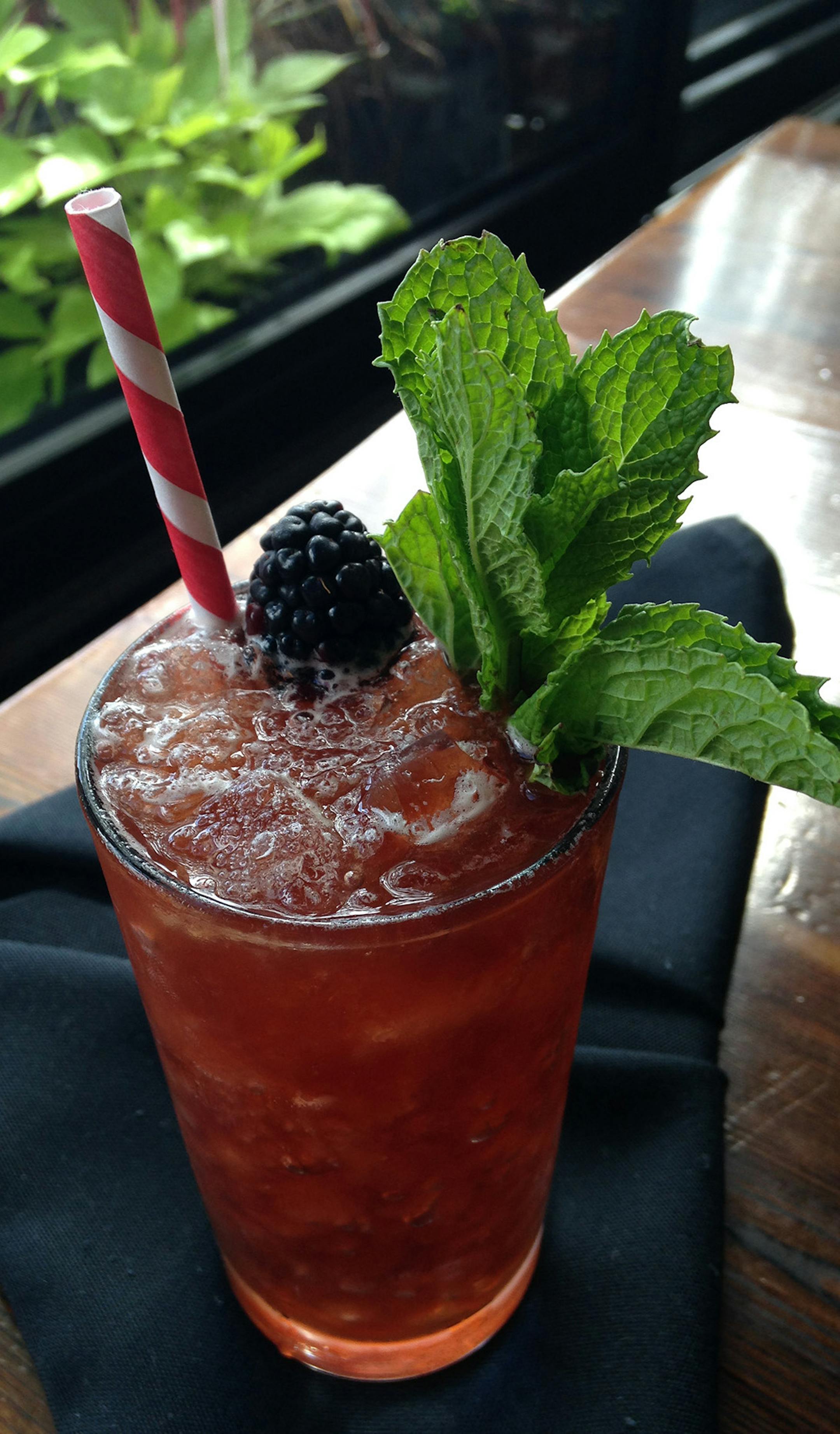 The Sherry Cobbler drink. Photo by Lee Svitak Dean, Star Tribune