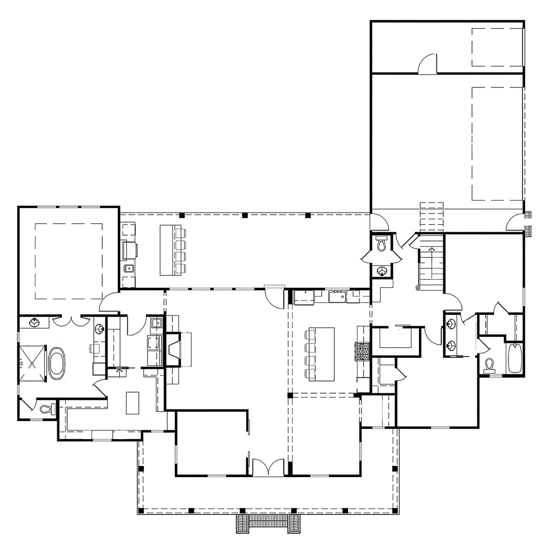 Home plan: Fresh farmhouse design
