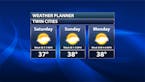 More Clouds Than Sun This Weekend - Slight Snow Chance Saturday Night