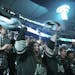 Fans cheered as the Wild took the ice. ] JEFF WHEELER &#xef; jeff.wheeler@startribune.com The Minnesota Wild faced the Dallas Stars in Game 4 of their