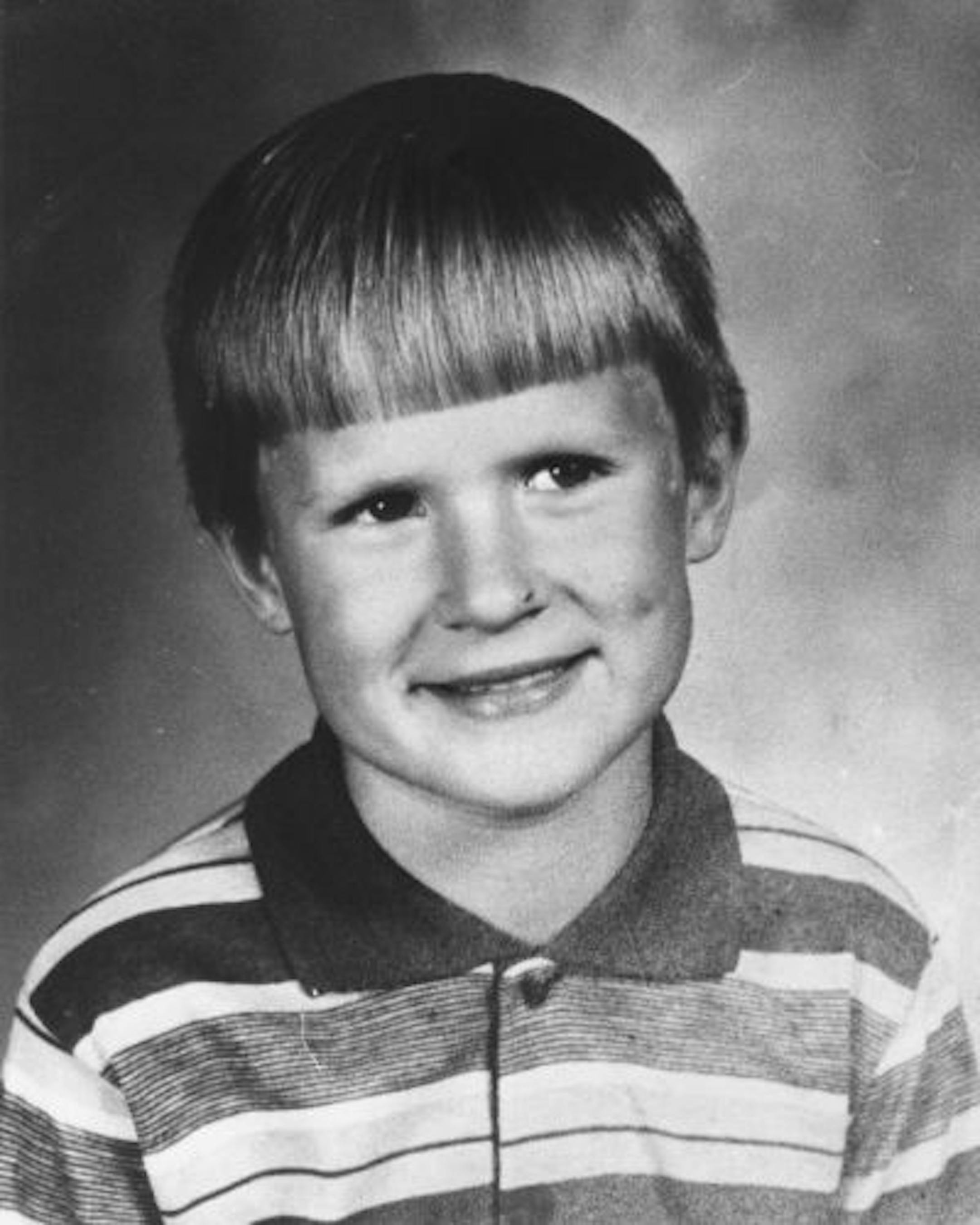 Six-year-old Jason Wilkman, at left, was killed by Ming Sen Shiue after being a witness to the Stauffers' abduction by Shiue earlier that year.