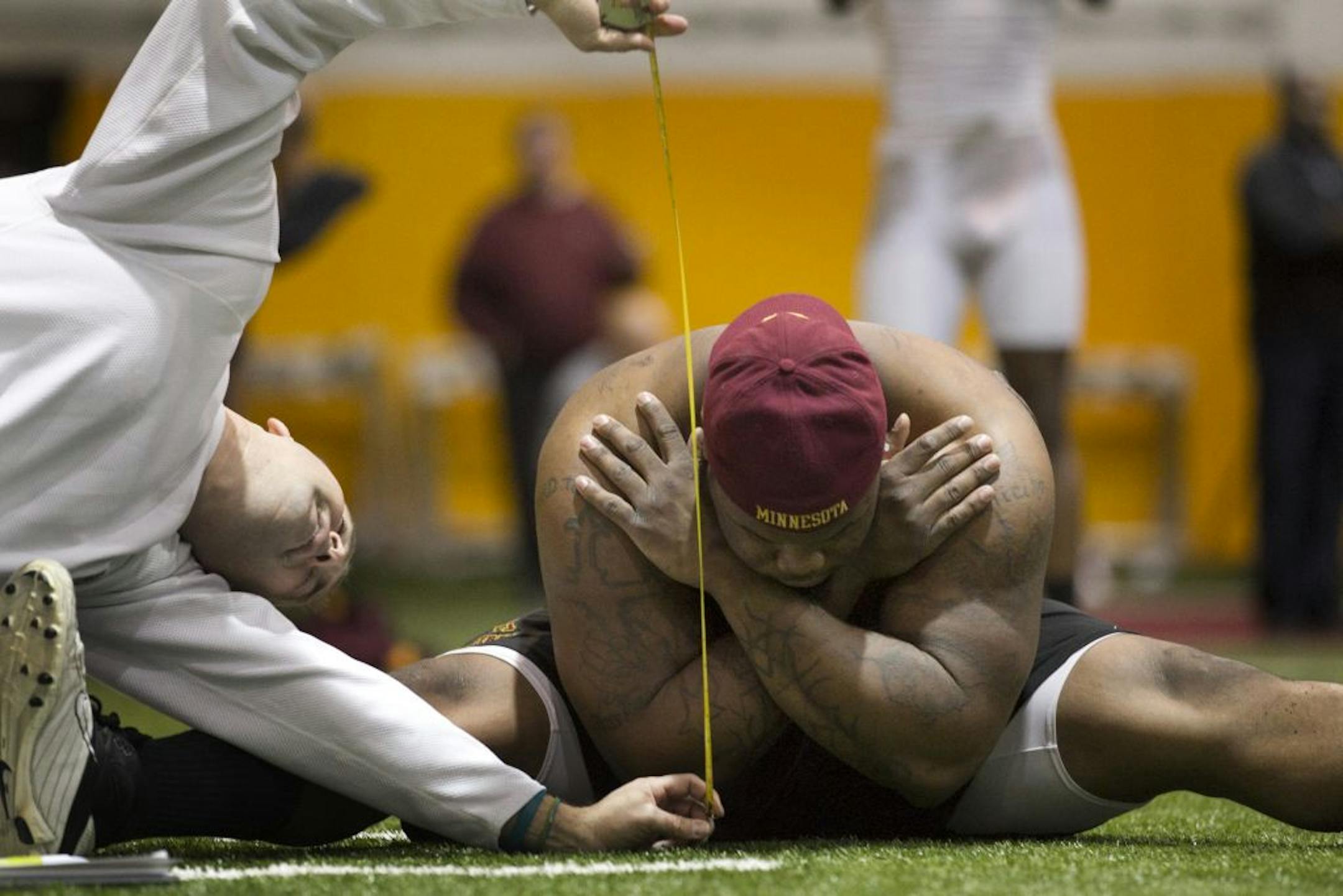 Minnesota tackle Brandon Kirksey
