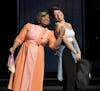 Jamecia Bennett and Alexis Sims in &#x201c; Girl Shakes Loose.&#x201d;