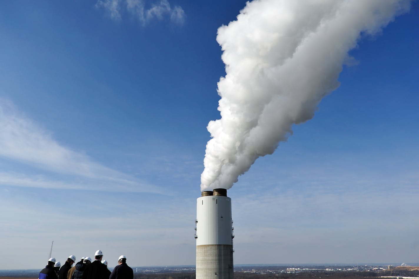 A coal-fired power plant