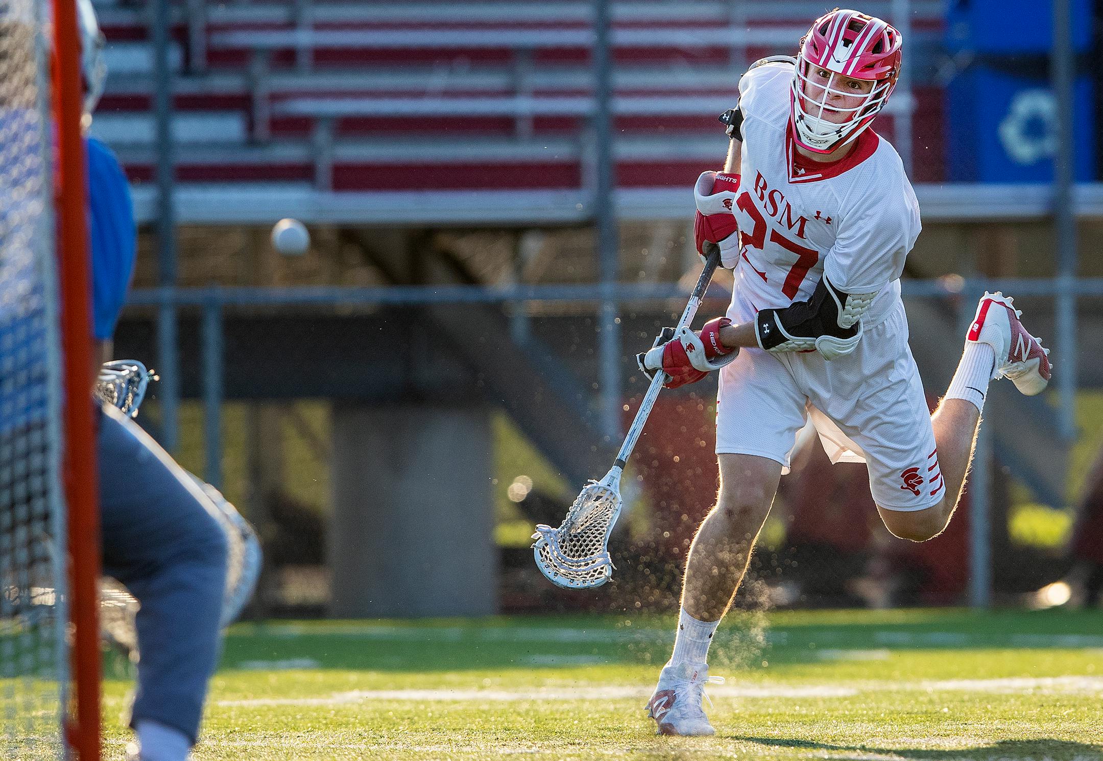 Eric Weber and Benilde-St. Margaret's enter the state tournament as the No. 1 seed in boys' lacrosse.