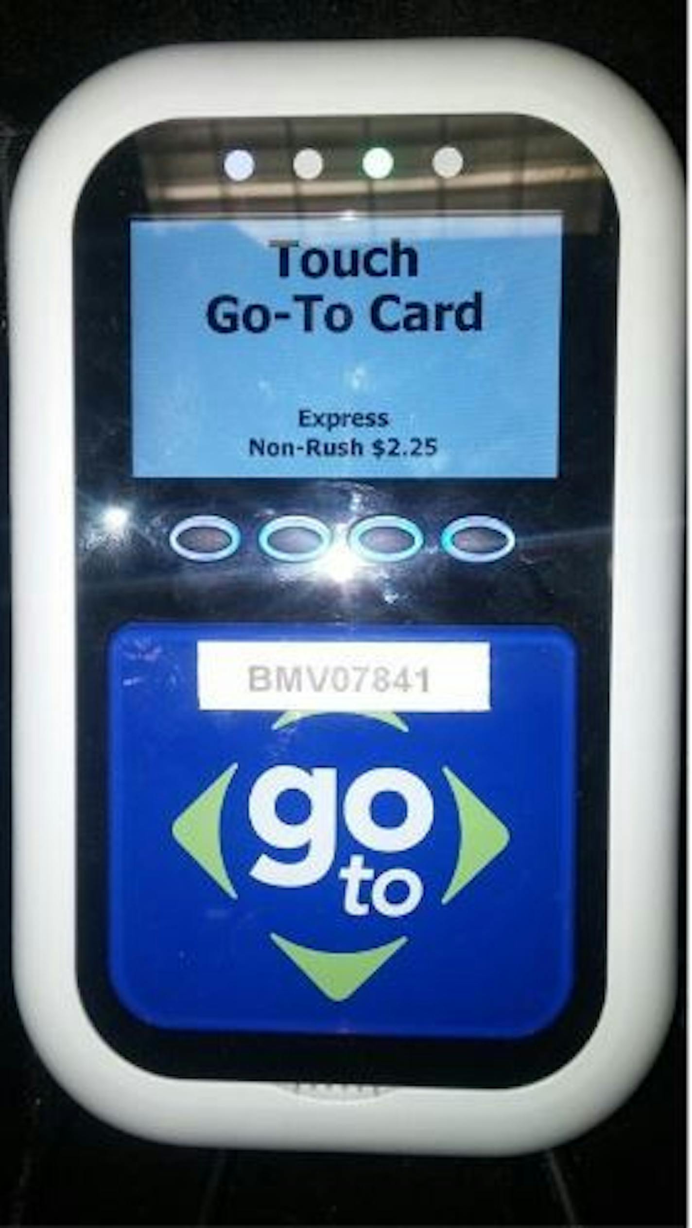 New card readers are showing up on Metro Transit buses.