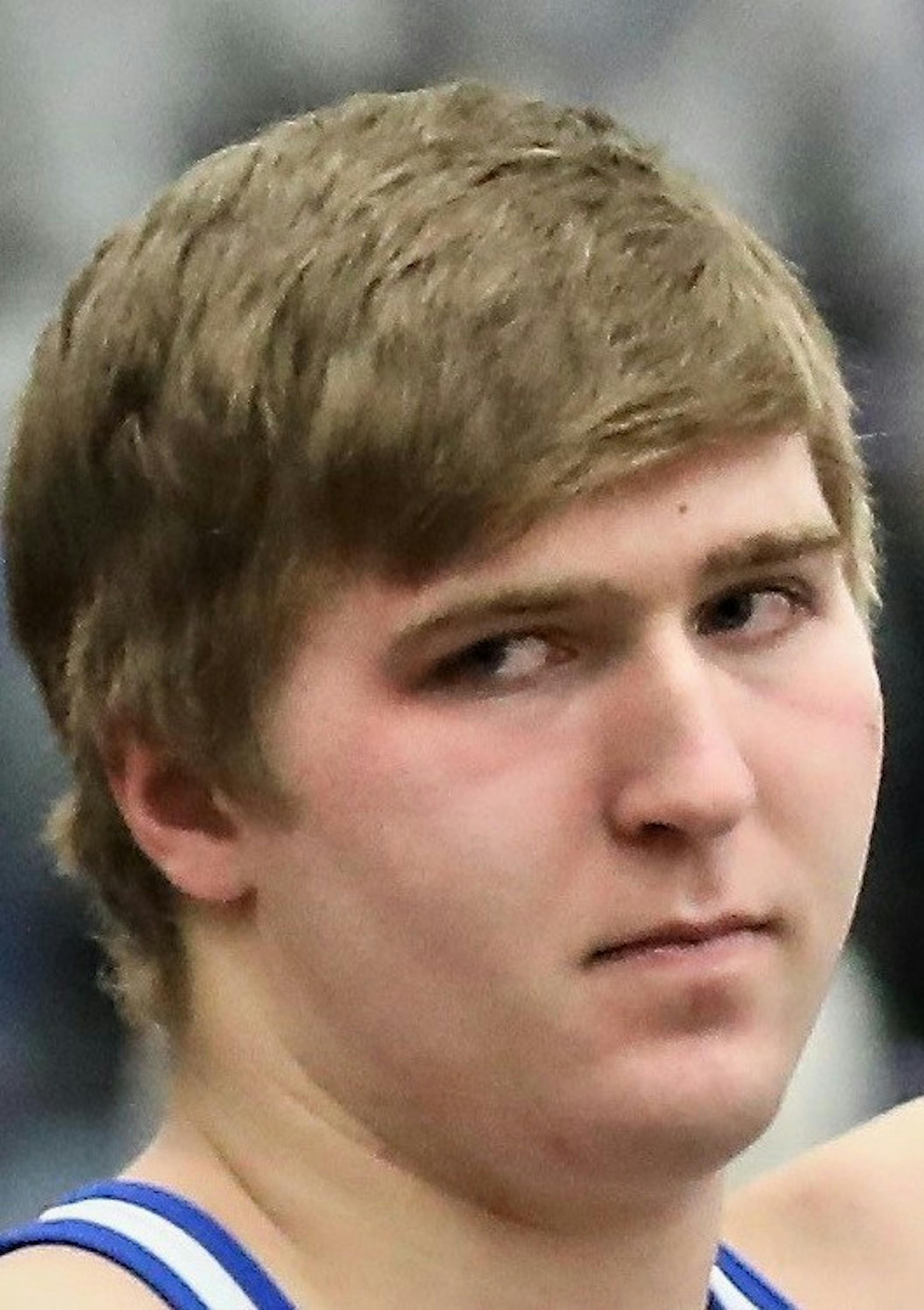 Luke Chamberlain, Hastings wrestling, jr., 2017-18