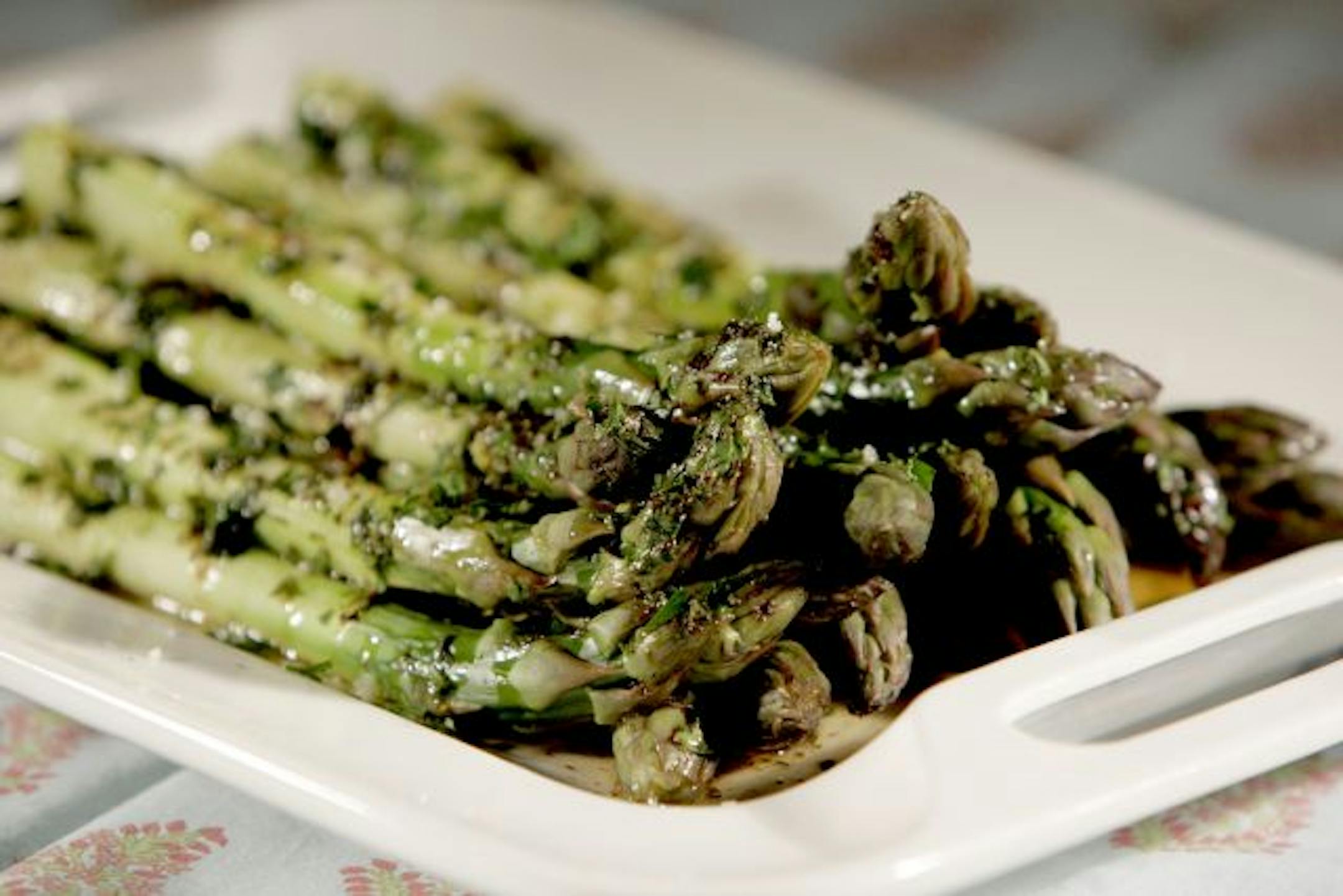Asparagus is more run-of-the-mill than exotic.