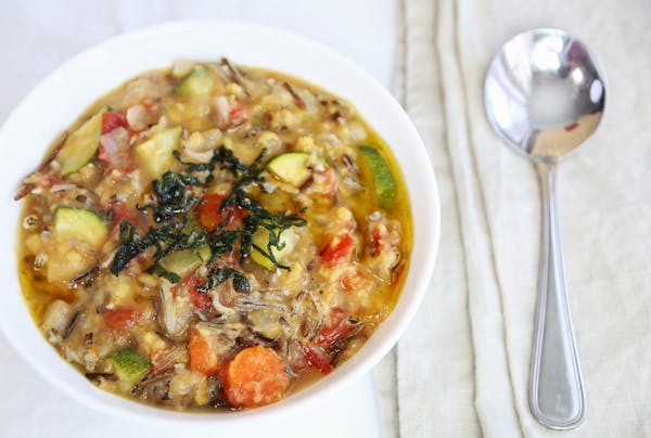 Robin Asbell, Special to the Star Tribune
Red Lentil and Wild Rice Stew