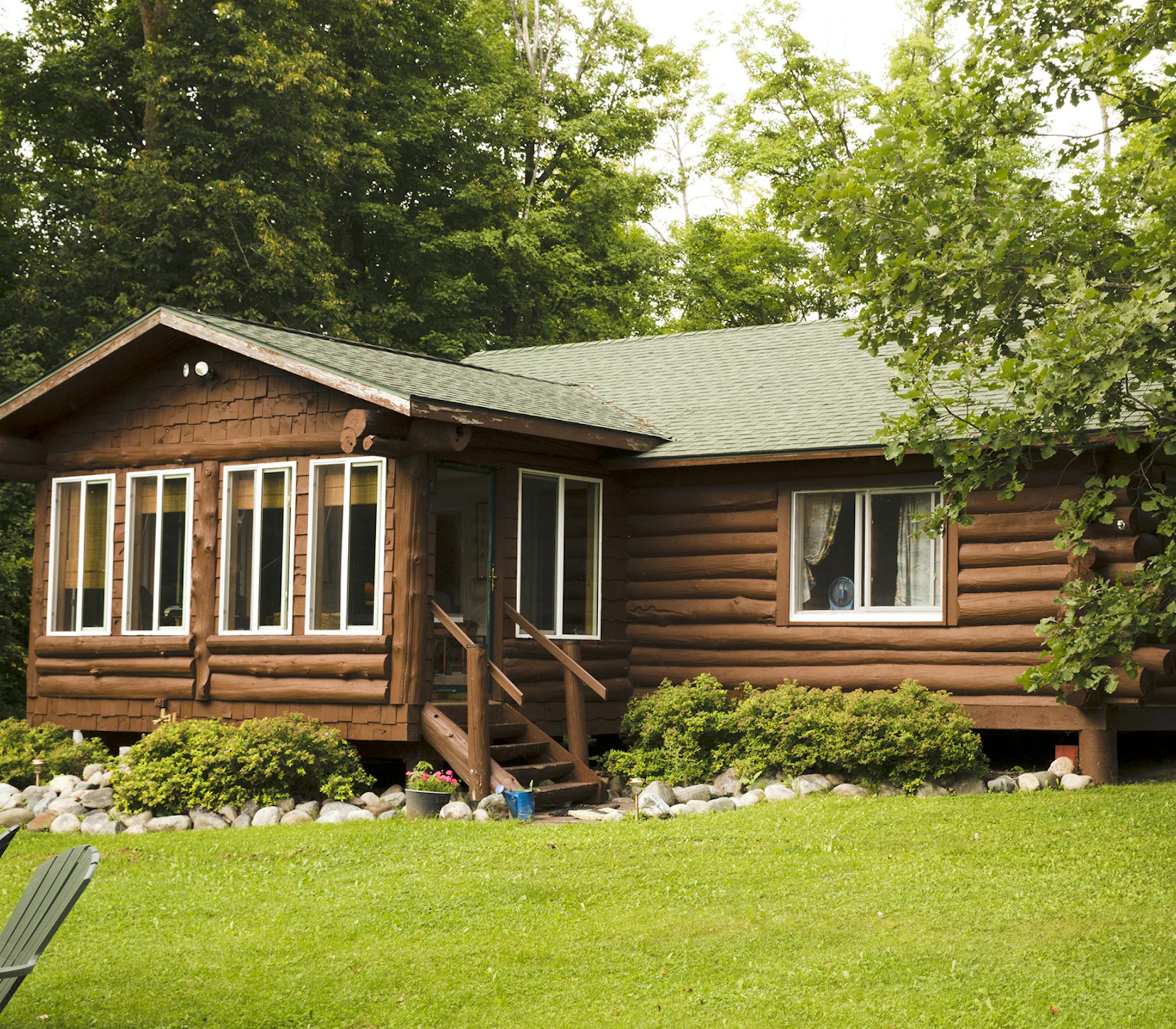 Oakley cabin for Outdoors Weekend.
