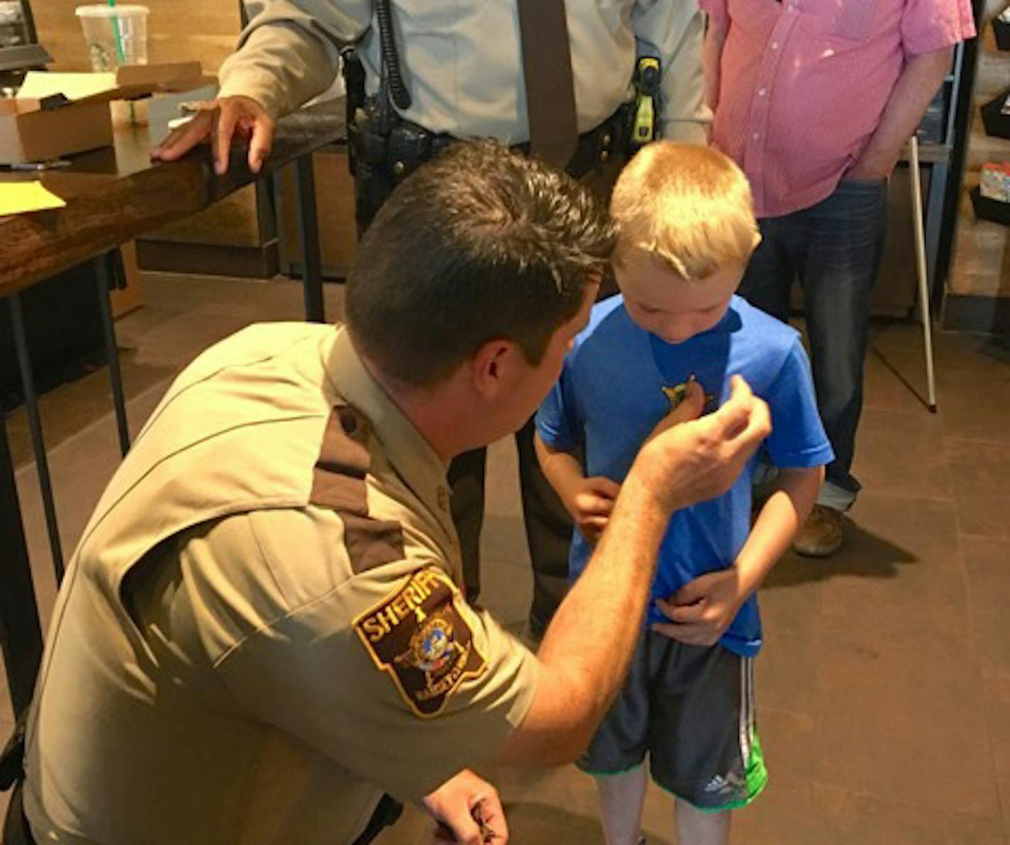 The Ramsey County Sheriff's Office is taking its community outreach program "Coffee With a Cop" to Falcon Heights.