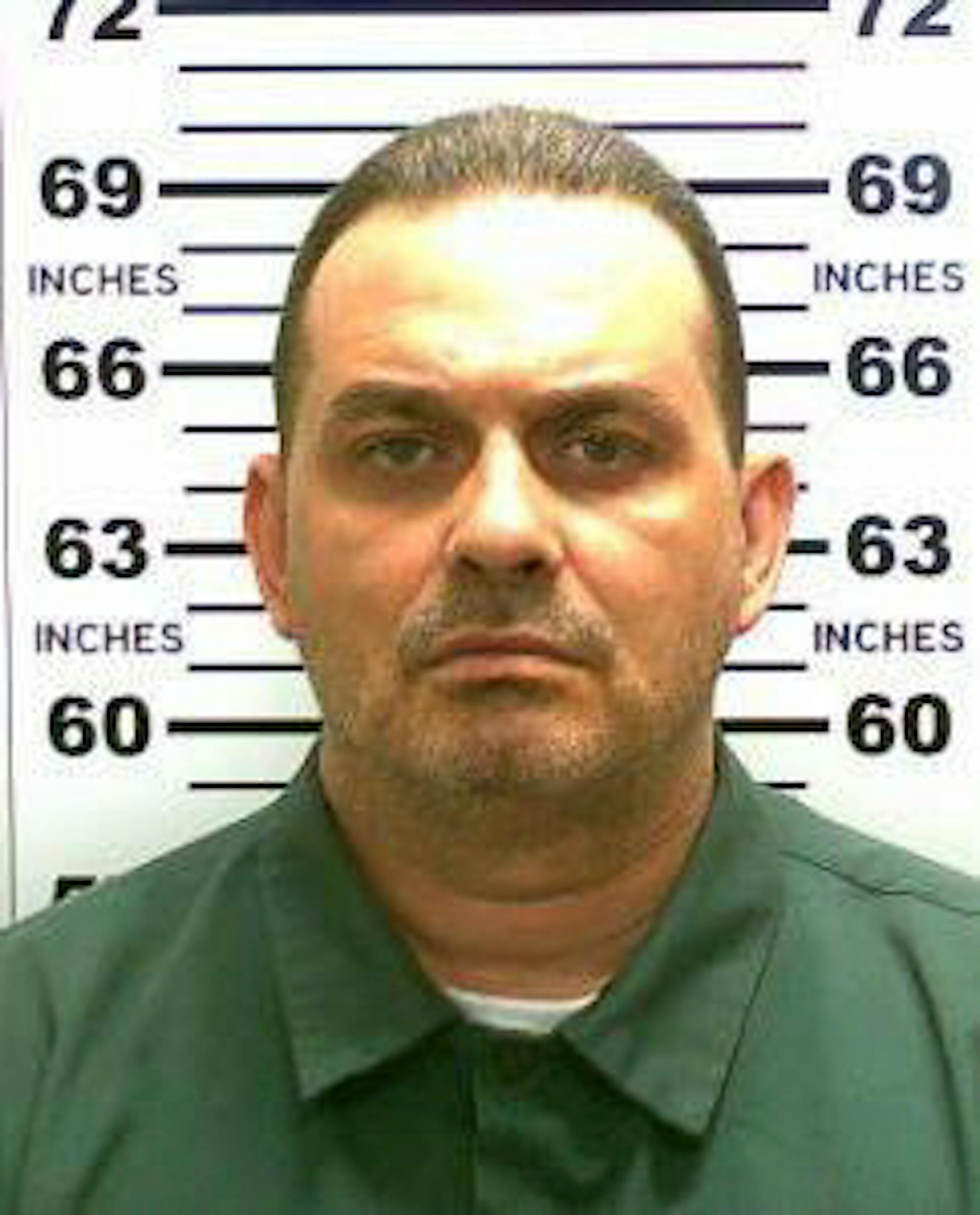 This undated photo released by the New York State Police shows Richard Matt, 48, one of the two convicted killers who escaped from the Clinton Correctional Facility in Dannemora, N.Y. The prisoners escaped the state�s largest prison overnight by tunneling their way out, setting off an extensive manhunt and prompting Gov. Andrew Cuomo to travel to the facility. (New York State Police via The New York Times) -- FOR EDITORIAL USE ONLY. --