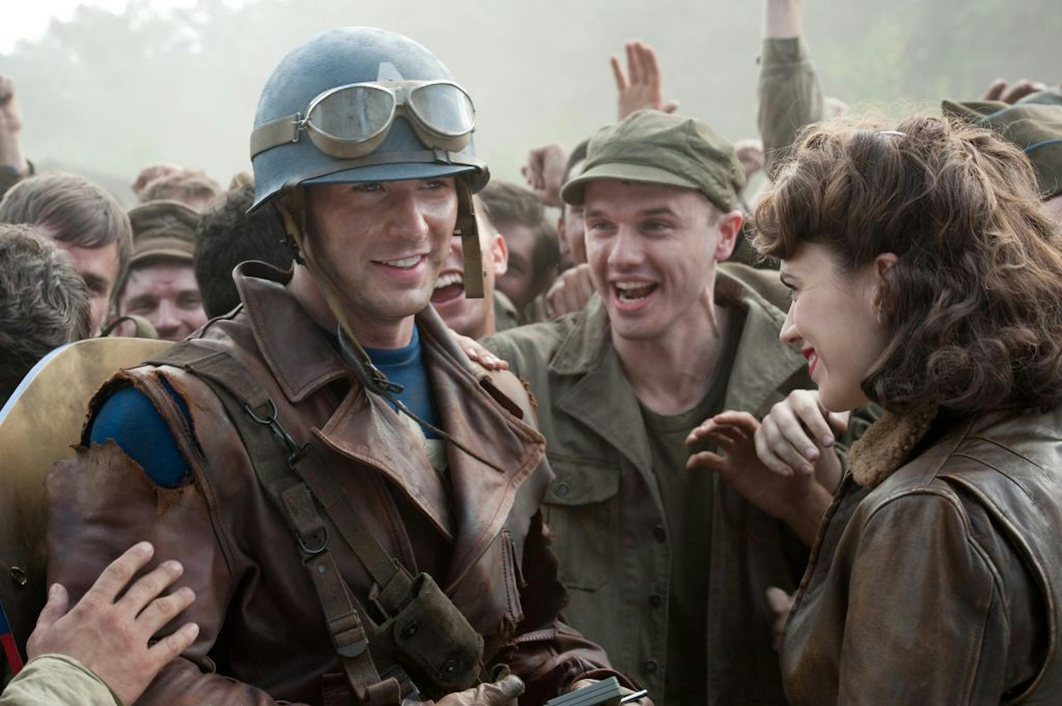 Chris Evans in "Captain America: The First Avenger."