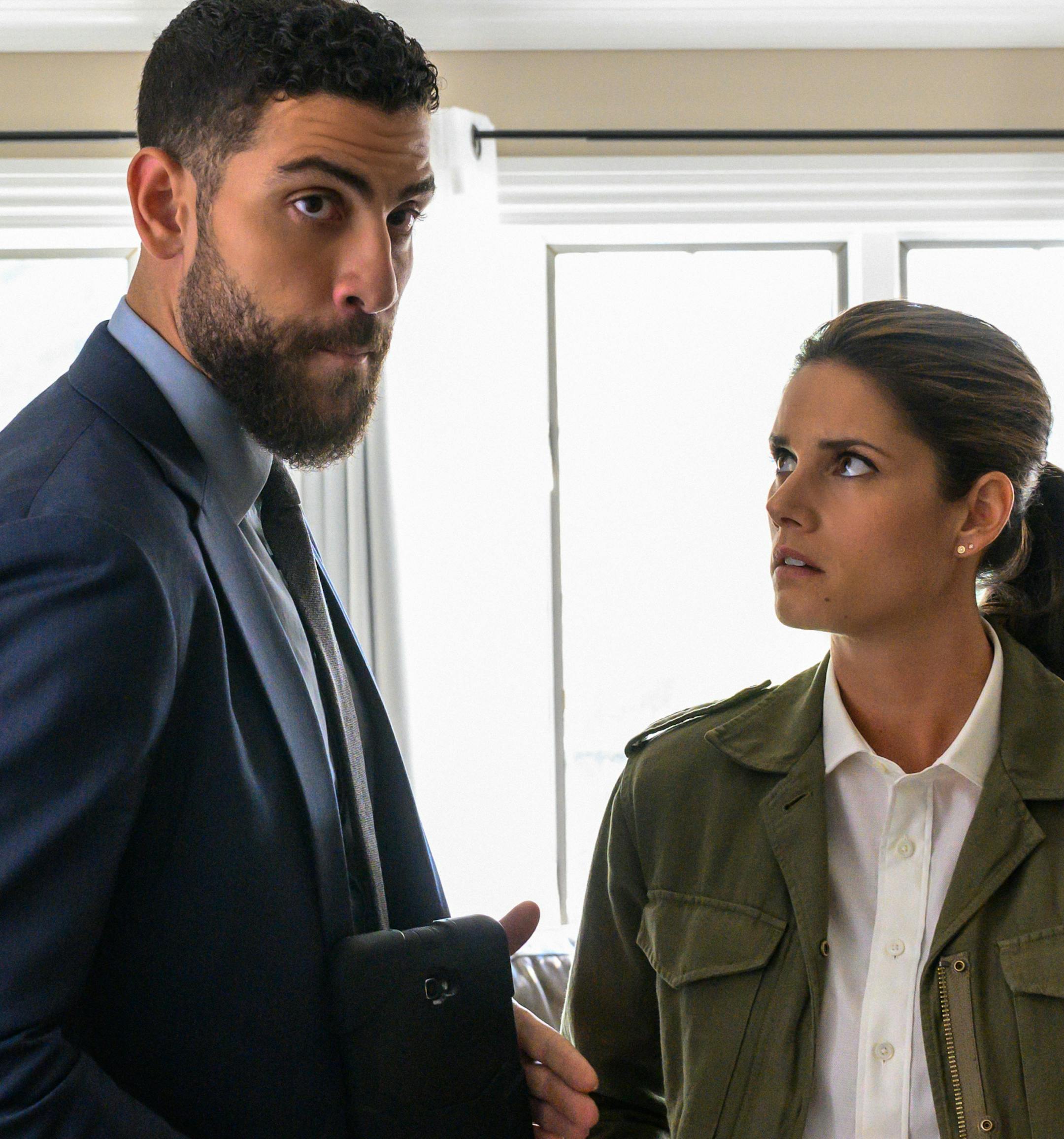 "The Lives of Others" -- After the son of a prominent Mommy blogger is kidnapped, the team must sweep through her two million followers to find the culprit. Also, Kristen continues to adjust to life as a field agent with her new partner, Stuart Scola (John Boyd), on FBI, Tuesday, Oct. 1 (9:00-10:00 PM, ET/PT) on the CBS Television Network. Pictured (L-R) Zeeko Zaki as Special Agent Omar Adom \'OA\' Zidan and Missy Peregrym as Special Agent Maggie Bell Photo: Mark Schafer /CBS &#xa9;2019 CBS Broa