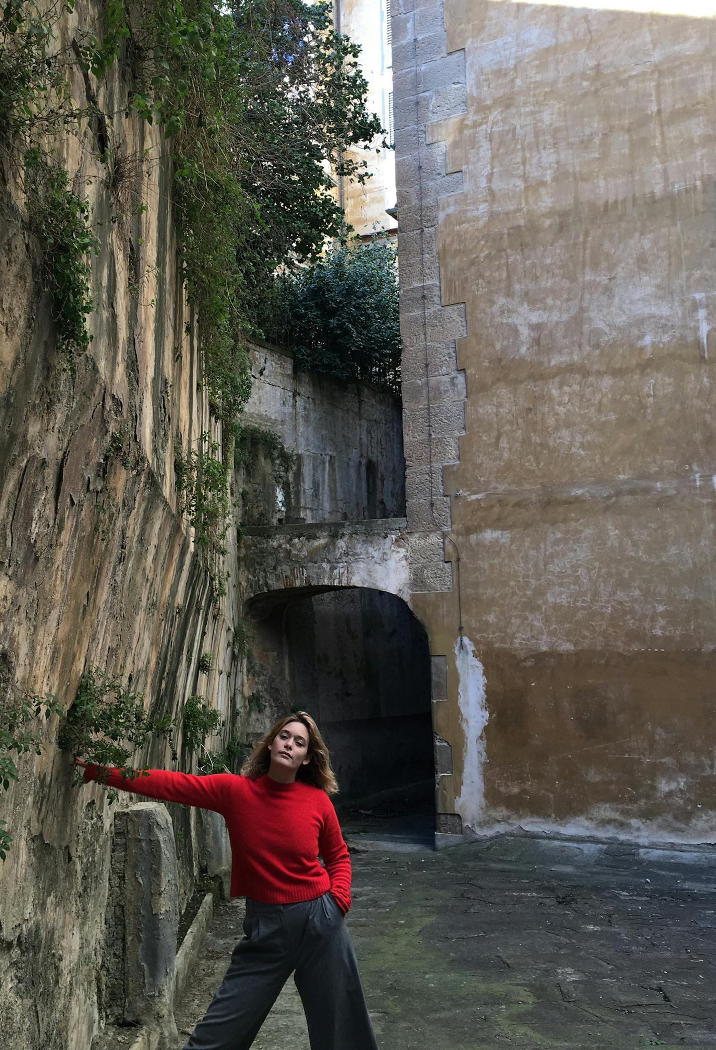 Rachel Keller during a recent Paris vacation.