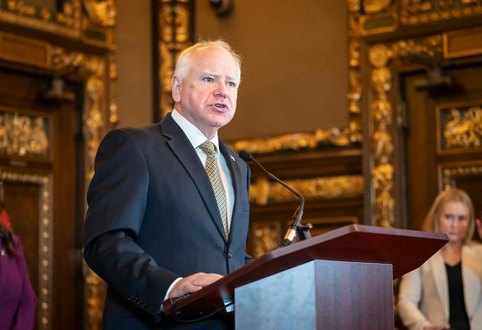 Minnesota Gov. Tim Walz will hold an impromptu news conference on Jan. 5, saying he will "discuss news of the day."