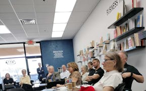 Small business owners gathered in Forest Lake earlier this month to talk with U.S. Rep. Pete Stauber about tax policies and other issues.