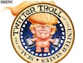 Sack cartoon: Trump the tweeter