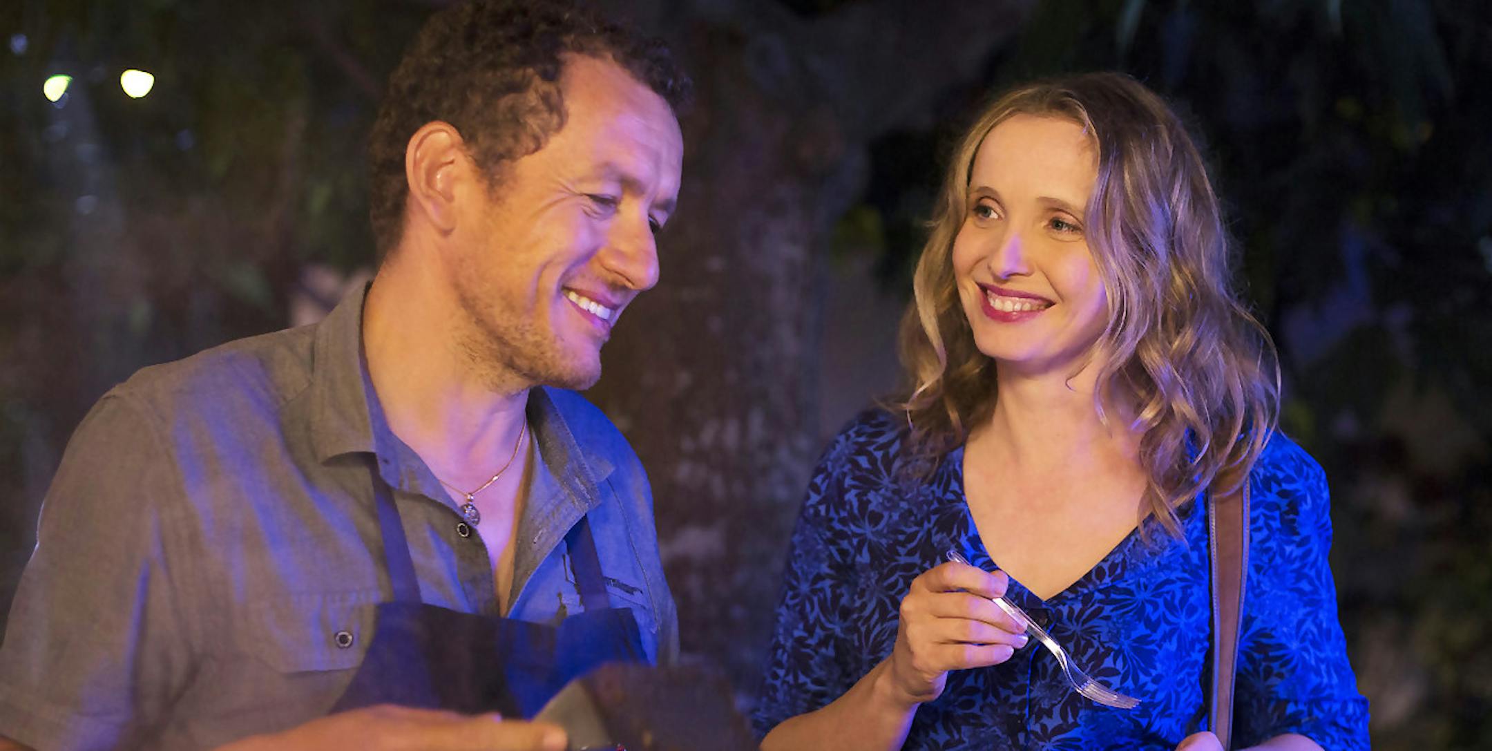 Dany Boon and Julie Delpy in "Lolo."