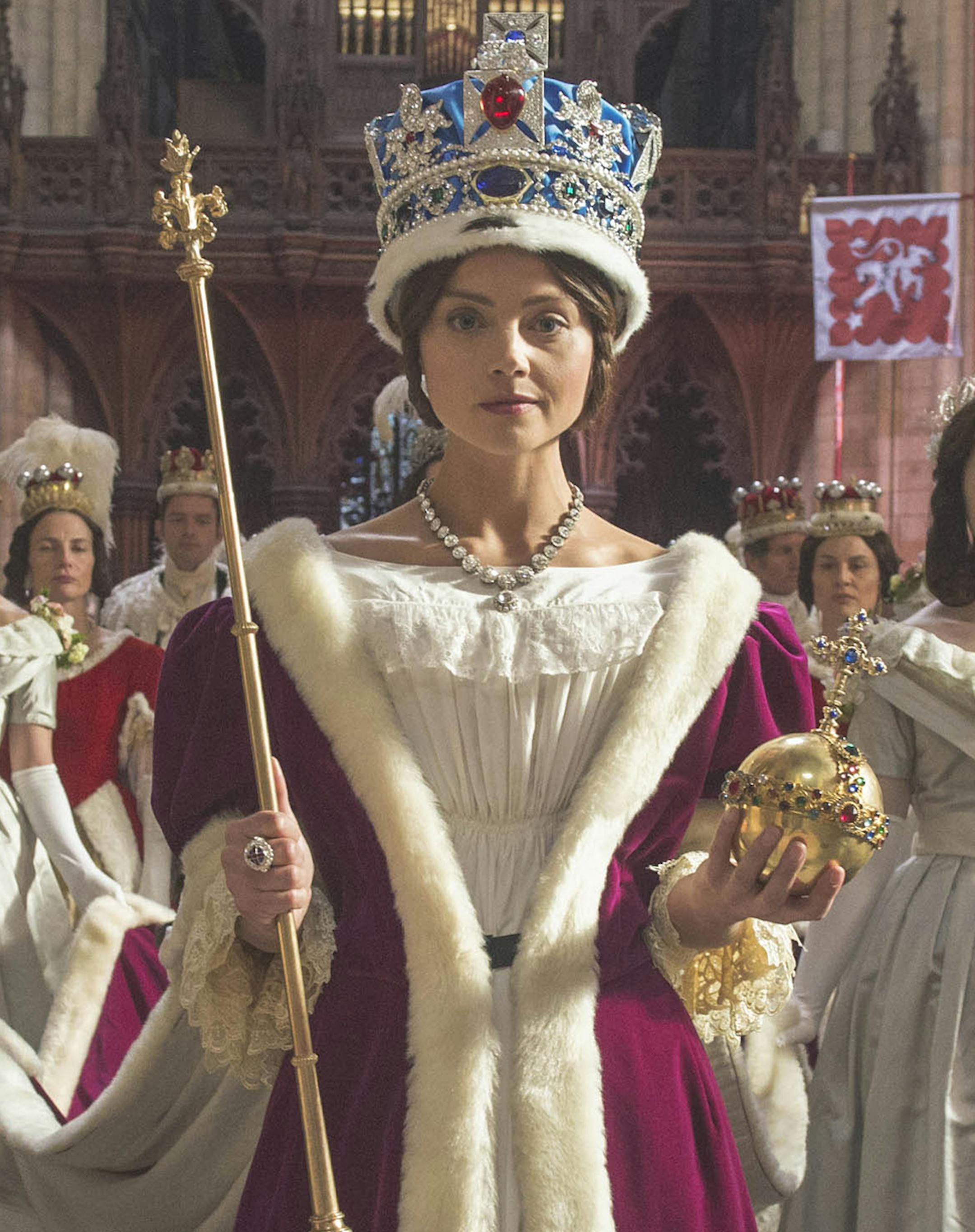 ITV Shown: Jenna Coleman as Queen Victoria in "Victoria"