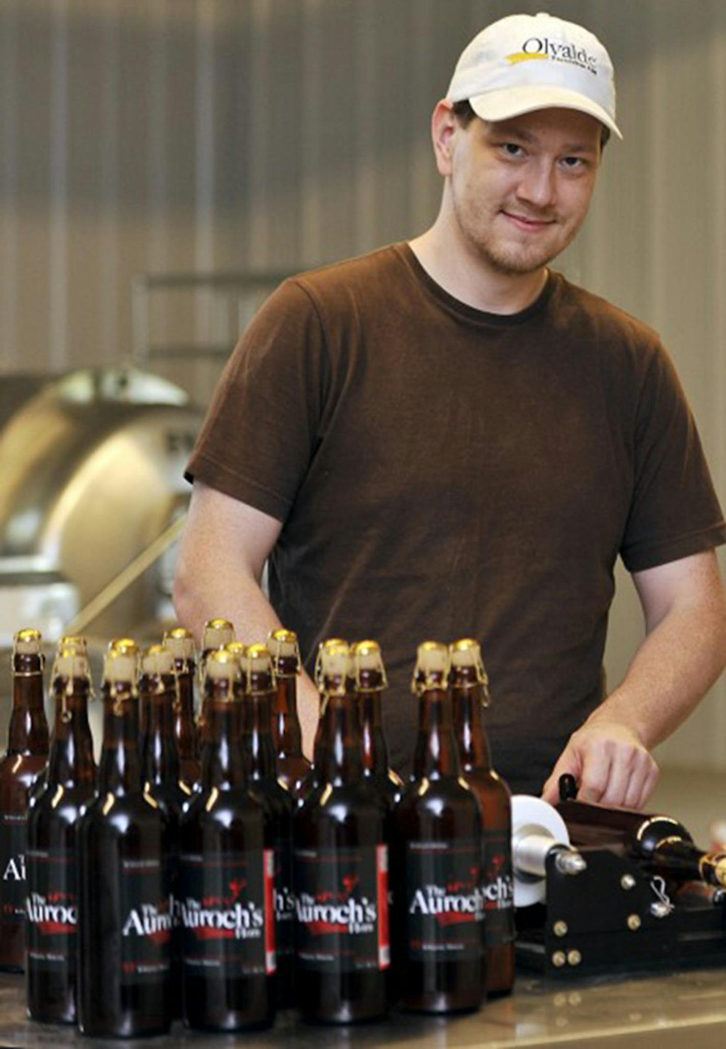 Joe Pond, owner of Olvalde Farm and Brewing Co. in Rollingstone, Minn., near Winona. Provided photo